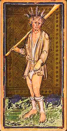 Le Fou, le Mat, Tarot.